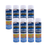 Nitro Lubricants Carb & Choke Cleaner - 12oz Sensor-Safe Formula for Removing Gum, Varnish, Carbon & Grease; Improves Idle & Acceleration in Carburetors, PCV & Linkages - Made in USA (8-Pack)