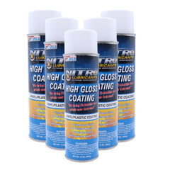 Nitro Lubricants High Gloss Coating – Vinyl & Plastic Shine – Water-Resistant Protection, Instant No-Wipe Formula Reaches Hard Areas – Automotive, Industrial, Off-Road – 12 oz – Made in USA (5-Pack)