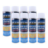 Nitro Lubricants High Gloss Coating – Vinyl & Plastic Shine – Water-Resistant Protection, Instant No-Wipe Formula Reaches Hard Areas – Automotive, Industrial, Off-Road – 12 oz – Made in USA (8-Pack)