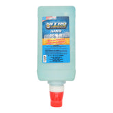 Nitro Lubricants Hand Scrub – Bulk 2.5 L Industrial Hand Cleaner for Nitro Wall-Mount Dispensers – Non-Solvent, Moisturizing, Heavy-Duty Formula – Made in USA
