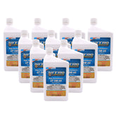 Nitro Lubricants 5W-40 4 Stroke Engine Oil – Semi-Synthetic, High Performance Formula for Motorcycles, ATVs & UTVs – Racing & Off-Road – Advanced Additive Technology – 1 Quart – Made in USA (10-Pack)