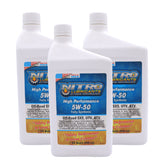 Nitro Lubricants 5W-50 4 Stroke Engine Oil – Semi-Synthetic, High Performance Formula for Motorcycles, ATVs & UTVs – Racing & Off-Road – Advanced Additive Technology – 1 Quart – Made in USA (3-Pack)