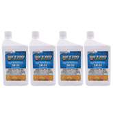 Nitro Lubricants 5W-50 4 Stroke Engine Oil – Semi-Synthetic, High Performance Formula for Motorcycles, ATVs & UTVs – Racing & Off-Road – Advanced Additive Technology – 1 Quart – Made in USA (4-Pack)