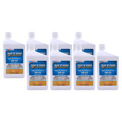 Nitro Lubricants 0W-40 4 Stroke Engine Oil – Fully Synthetic, High Performance Formula for Motorcycles, ATVs, UTVs – Racing and Off-Road – Advanced Additive Technology – 1Qt – Made in USA (8-Pack)