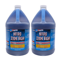 Nitro Lubricants Xtreme Bike Wash(1 GL) Super Concentrated Heavy-Duty Cleaner and Degreaser for Motorcycles, ATVs, Four Wheelers, & Bicycles-Non-Caustic, Biodegradable, Hard Water Compatible (2-Pack)