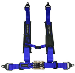 ProGuard Offroad 4-Point Safety Harness – Blue 2" Heavy-Duty Nylon Straps Universal Safety Belt fits Polaris, Can-Am, Kawasaki, Yamaha UTV, ATV, SxS with Soft Shoulder Pads
