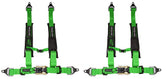 ProGuard Offroad Harnesses 2-Pack Green w/ 2" Nylon Straps, 4 Points of Contact