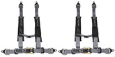 ProGuard Offroad Harnesses Gray with 2" Nylon Straps & 4 Points of Contact (2 Pck) - Universal Safety Belts fits Polaris, Can-Am, Kawasaki, Yamaha UTVs, ATVs, Side-by-Sides