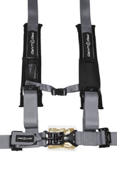 ProGuard Offroad Harnesses Gray with 2" Nylon Straps & 4 Points of Contact (2 Pck) - Universal Safety Belts fits Polaris, Can-Am, Kawasaki, Yamaha UTVs, ATVs, Side-by-Sides