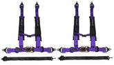 ProGuard Offroad Harness Purple with 2" Nylon Straps and 5 Points of Contact (2 Pck) - Universal Safety Belt fits Polaris, Can-Am, Kawasaki, Yamaha UTVs, ATVs, Side-by-Sides