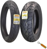 Pirelli Night Dragon 130/70R18 and 180/70R15 Motorcycle Tires with Keychain