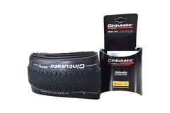Pirelli Cinturato Gravel H TLR 40-622 (700 x 40c) Road Bicycle Tire - SpeedGrip Compound, Clincher Type, Tubeless Ready Bike Tire 700x40c