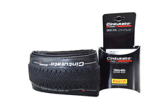 Pirelli Cinturato Gravel M TLR 40-622 (700 x 40c) Race Bicycle Tire - SpeedGrip Compound, Clincher Type, Tubeless Ready Bike Tire with Keychain 700x40c (2 Pack)