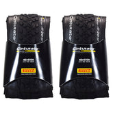 Pirelli Cinturato Gravel M TLR 45-584 (650 x 45c) Race Bicycle Tire - SpeedGrip Compound, Clincher Type, Tubeless Ready Bike Tire with Keychain 650x45c (2 Pack)