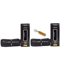 Pirelli P ZERO Race TLR SL 26-622 (700x26c) Road Bike Tire - Tubeless Ready, Super Lightweight, High-Performance Bicycle Tire for Road Racing & Training – Foldable, SmartEVO Compound w/Keychain (2Pk)