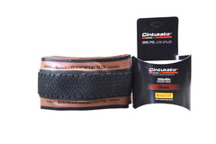 Pirelli Cinturato Gravel H TLR Classic 50-622 (700 x 50c) Road Bicycle Tire - SpeedGrip Compound, Clincher Type, Tubeless Ready Bike Tire with Keychain 700x50c (2 Pack)