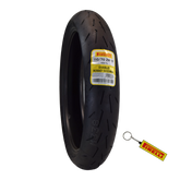 Pirelli Diablo Rosso IV 110/70-17 54W Front Motorcycle Tire - High Performance, Durable, & Reliable Tire for Super Sport Bikes w/ Keychain