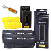 Pirelli P ZERO Road 28-622(700x28c) & SmarTUBE 23/32-622 700C Road Bike Tire & Tube Set- All-Season Performance, High Grip & Durability, Bicycle Tube&Tire Set- w/Keychain (2 Pk)
