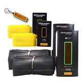 Pirelli Cinturato Velo TLR 35-622 (700 x 35c) Road Bicycle Tire & 33/45-622 Presta P ZERO SmarTUBE - Armour Tech, Clincher Type, Tubeless Ready Bike Tire with Keychain 700x35c(2-Pack Tire & Tubes)