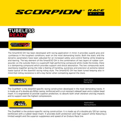 Pirelli Scorpion Race Enduro M Yellow Label 63-622 (29x 2.5) MTB Bicycle Tire -Designed for Hardpacked Courses and Mixed Terrains, 120x2TPI - Mountain Bike Tire