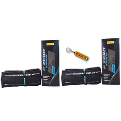 Pirelli P ZERO Race TLR 4S 30-622 (700x30c) Road Bike Tire - Tubeless Ready, All-Season Performance, High Grip & Durability, Fast Rolling Bicycle Tire-SmartNet Silica Compound, w/Keychain (2 Pk)