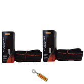 Pirelli P ZERO Race 28-622 (700x28c) Clincher Road Bike Tire - Color Edition Red, Tubeless Ready, High Performance, Superior Grip, Stylish Design for Road Bicycles - w/Keychain (2 Pk)