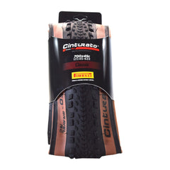 Pirelli Cinturato Gravel RC TLR Classic 45-622 (700 x 45c) Road Bicycle Tire - SpeedGrip Compound, Clincher Type, Tubeless Ready Bike Tire 700x45c