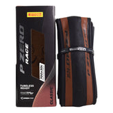 Pirelli P ZERO Race TLR Classic 30-622 (700x30c) Road Bike Tire - Tubeless Ready, Lightweight, High-Performance Bicycle Tire for Road Racing & Training – Tan Sidewall, SmartEVO Compound
