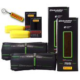 Pirelli Cinturato Velo TLR 26-622 (700 x 26c) Road Bicycle Tire & 25/32-622 Presta P ZERO SmarTUBE - Armour Tech, Clincher Type, Tubeless Ready Bike Tire with Keychain 700x26c(2-Pack Tire & Tubes)