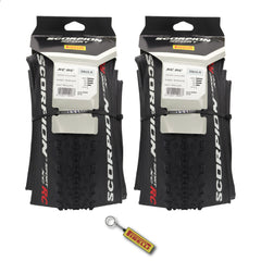 Scorpion Sport XC RC 60-622 Black x2 w/Keychain