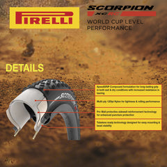 Scorpion Sport XC RC 55-622 Black w/Keychain