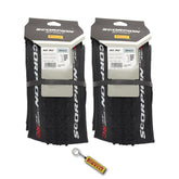 Scorpion Sport XC RC 55-622 Black x 2 w/Keychain