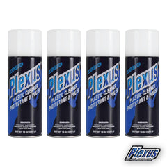 Plexus Aerosol Plastic Cleaner, Protectant, & Polish 13oz Can Made in USA All-in-One Solution for Plastic Surfaces with Sticker (4-Pack)