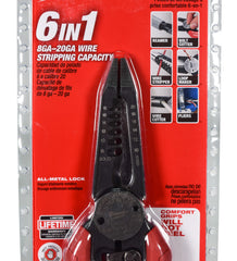Milwaukee 48-22-3079 8GA-20GA 6 in 1 Combination Wire Pliers
