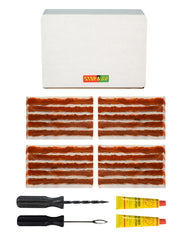 Stop & Go RP1 84 Piece Tubeless Tire Rope Plug Repair Kit for Punctures and Flats on Car, Motorcycle, Scooter, ATV, Jeep, Truck, & Tractor (80 Plugs)