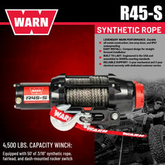 R45-S SYNTHTIC ROPE WINCH