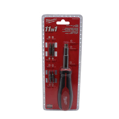 Milwaukee 48-22-2761 11-in-1 Multi-Tip Screwdriver with Square Drive Bits