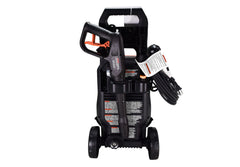 Black and Decker BEPW2000 2000 PSI 1.2 GPM Cold Water Electric Pressure Washer with Integrated Wand and Hose Storage