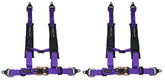 ProGuard Offroad Harness Purple with 2" Nylon Straps and 4 Points of Contact (2 Pck) - Universal Safety Belt fits Polaris, Can-Am, Kawasaki, Yamaha UTVs, ATVs, Side-by-Sides