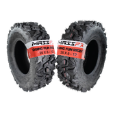 MASSFX QL251012 6PLY 25" 25x8-12 Front ATV Tire 25x8x12 Two Pack