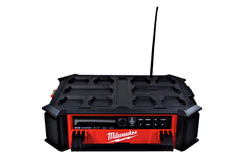 Milwaukee 2950-20 18V Cordless PACKOUT Radio/Speaker with Built-In Charger