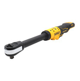 DEWALT XTREME 12V MAX Cordless Ratchet, Brushless, 3/8 in., Extended Reach, 60 ft-lbs Torque, LED Worklight, Tool Only (DCF503EB)
