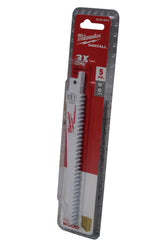 MILWAUKEE 48-00-5015 6"L x 6 TPI Wood Cutting Bi-Metal Reciprocating Saw Blade