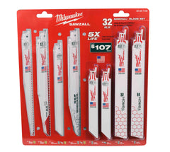 Milwaukee 49-22-1132 Wood and Metal Mega Reciprocating Saw Blade Kit