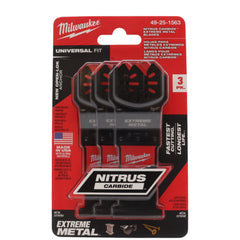 Milwaukee 49-25-1563 Nitrus 3 Extreme Material Universal Oscillating Blades