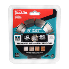 Makita B-69618 5-inch General Purpose Segmented Rim Diamond Blade