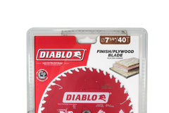 Diablo D0740X 7-1/4 in. x 40 Tooth Finish Saw Blade