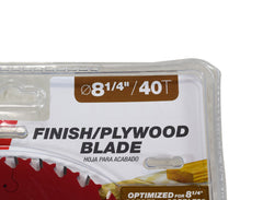 Diablo D0840X 8-1/4 in. x 40 Tooth Finishing Saw Blade