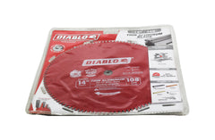 Diablo D14108N 14" x 108-Teeth Saw Blade for Thin Aluminum