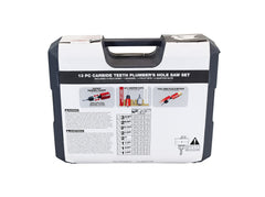 Diablo DHS13SPLCT 13 pc Carbide Teeth Hole Saw Set for Plumbers